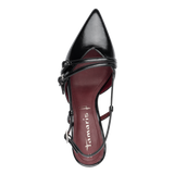 Tamaris women's black patent shoe