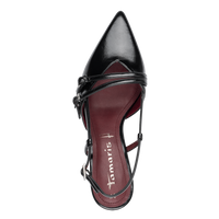 Tamaris women's black patent shoe