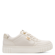 Marco Tozzi Womens Trainer 2-23706-46 402 Cream Comb