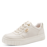 Marco Tozzi Womens Trainer 2-23706-46 402 Cream Comb