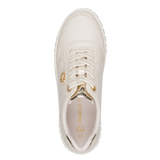 Marco Tozzi Womens Trainer 2-23706-46 402 Cream Comb