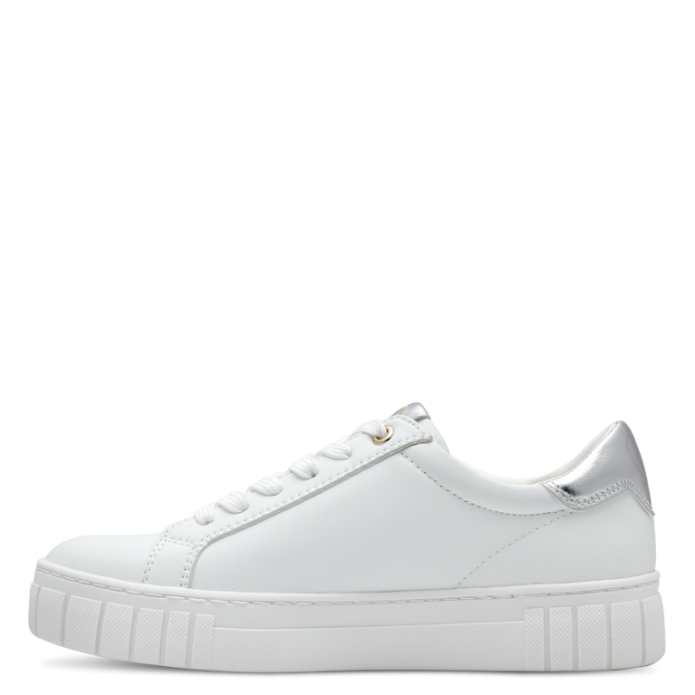 Marco Tozzi Womens Trainer 2-23711-44 White/Gold