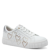 Marco Tozzi Womens Trainer 2-23711-44 White/Gold