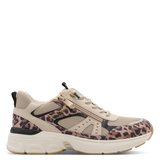 Marco Tozzi Womens Trainer 2-23756-46 Leo Beige Comb