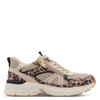 Marco Tozzi Womens Trainer 2-23756-46 Leo Beige Comb