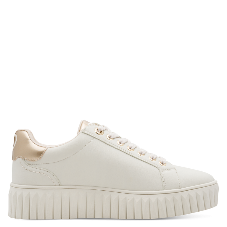 Marco TozziWomens Trainer 2-23763-46 402 Cream Comb