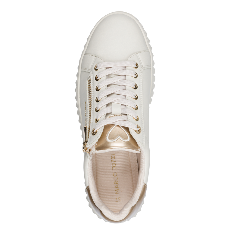 Marco TozziWomens Trainer 2-23763-46 402 Cream Comb
