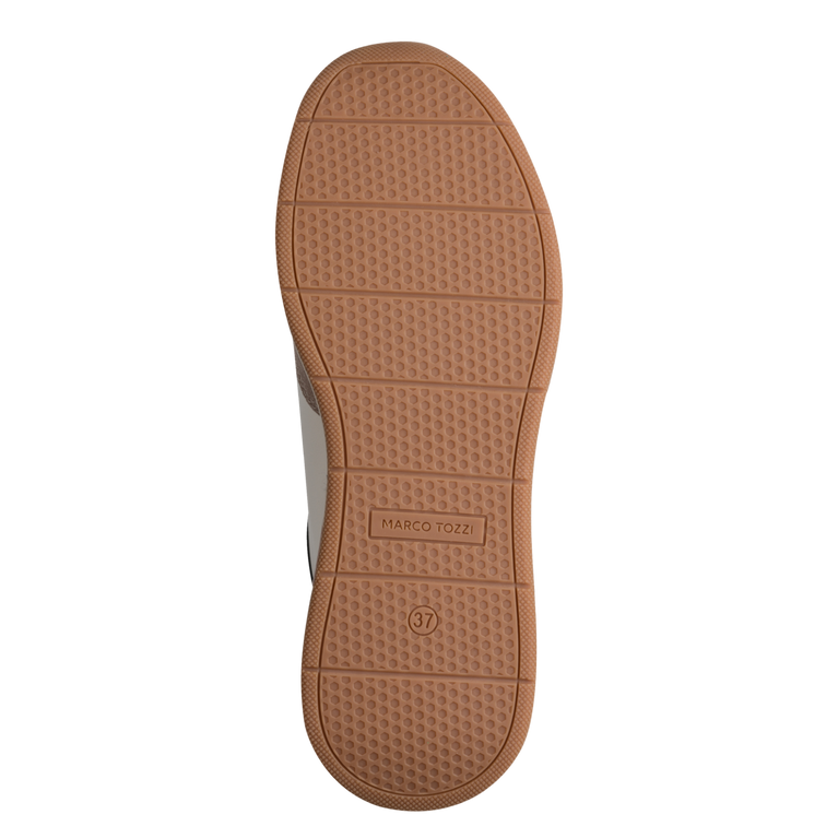 Marco Tozzi Womens Trainer 2-23764-46 Cream Comb