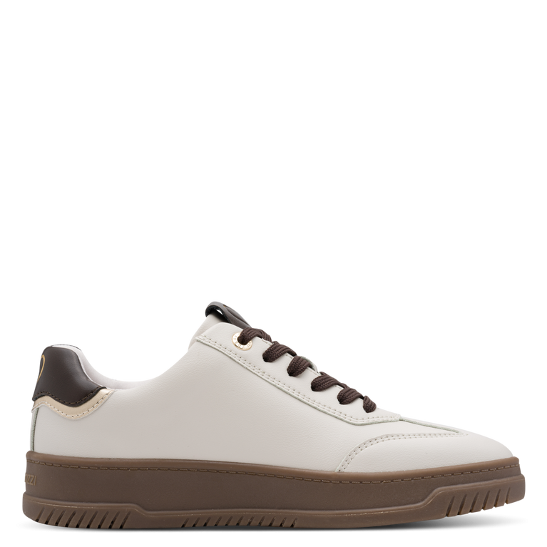 Marco Tozzi Womens Trainer 2-23775-46 Cream/Leo