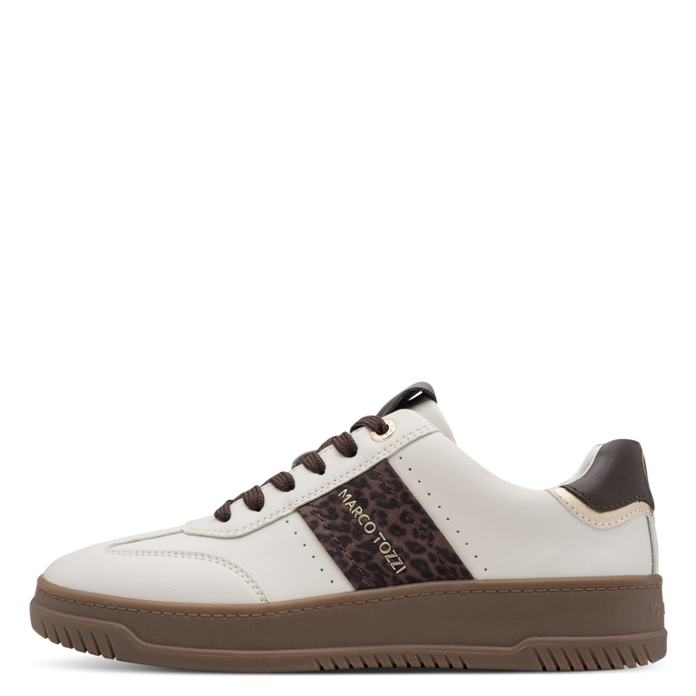 Marco Tozzi Womens Trainer 2-23775-46 Cream/Leo