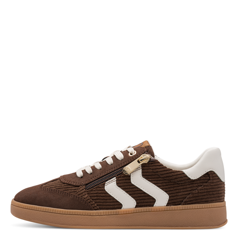 Marco Tozzi Womens Trainer 2-23776-45 Choco Comb