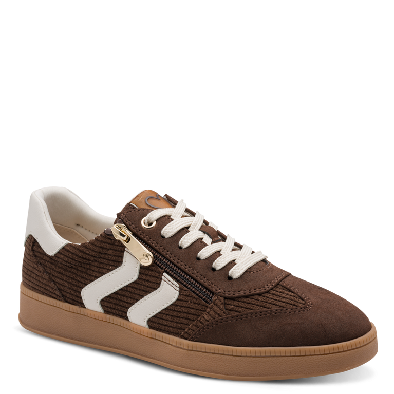 Marco Tozzi Womens Trainer 2-23776-45 Choco Comb