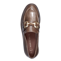 Marco Tozzi Womens Shoe 2-24700-43 Taupe Patent