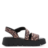 Marco Tozzi Womens Sandal 2-28535-46 Leopard/Brown