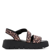 Marco Tozzi Womens Sandal 2-28535-46 Leopard/Brown