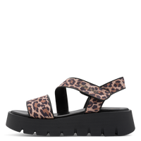 Marco Tozzi Womens Sandal 2-28535-46 Leopard/Brown