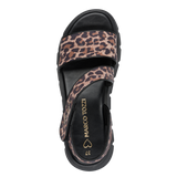 Marco Tozzi Womens Sandal 2-28535-46 Leopard/Brown