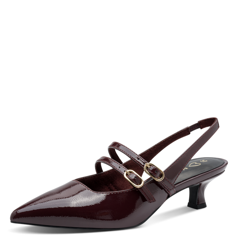 Marco Tozzi Womens Shoe 2-29508-45 Bordeaux Patent