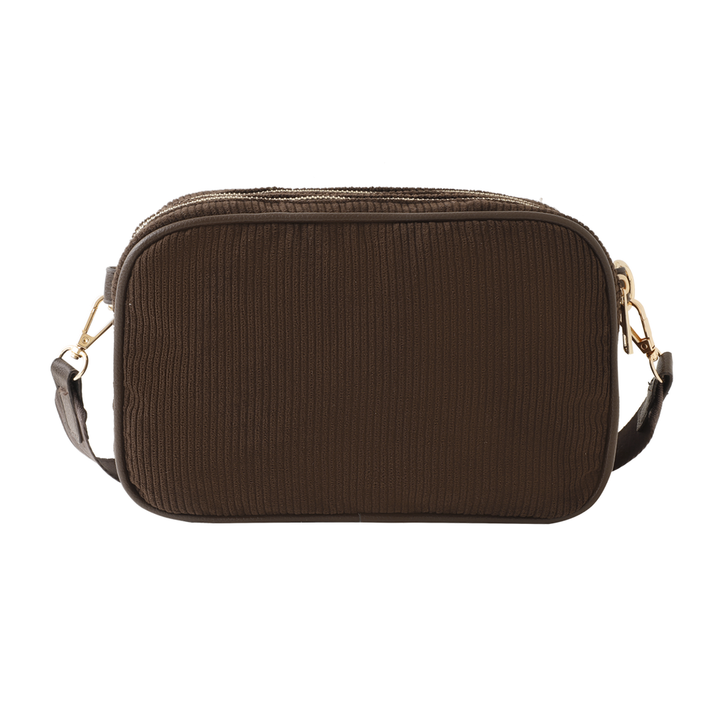 Marco Tozzi Womens Cross Body Bag 2-61024-47-353 Choco Comb