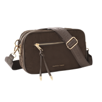 Marco Tozzi Womens Cross Body Bag 2-61024-47-353 Choco Comb