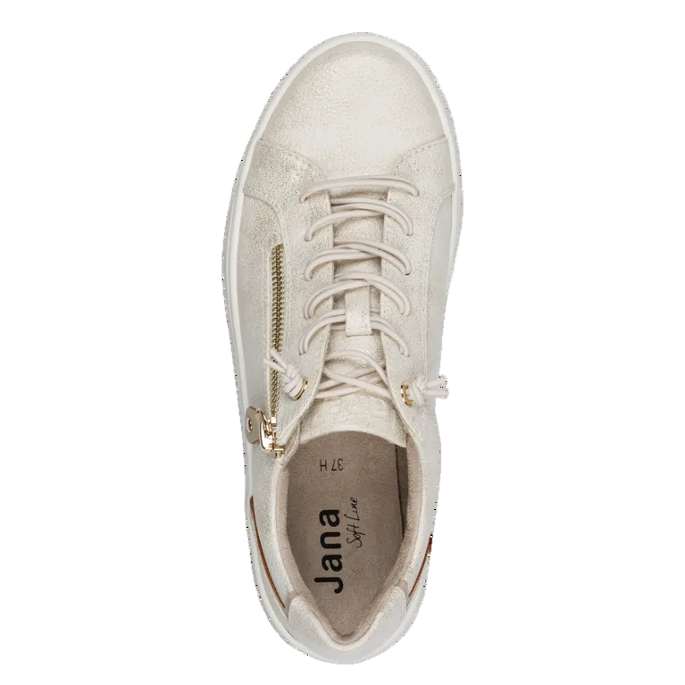 Jana Womens Trainer 8-23660-42 Cloudy Gold