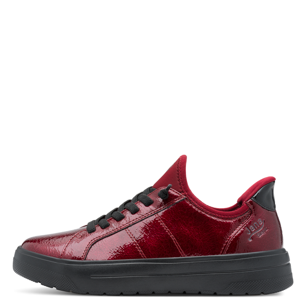 Jana Womens Trainer 8-23764-45 Vino Patent