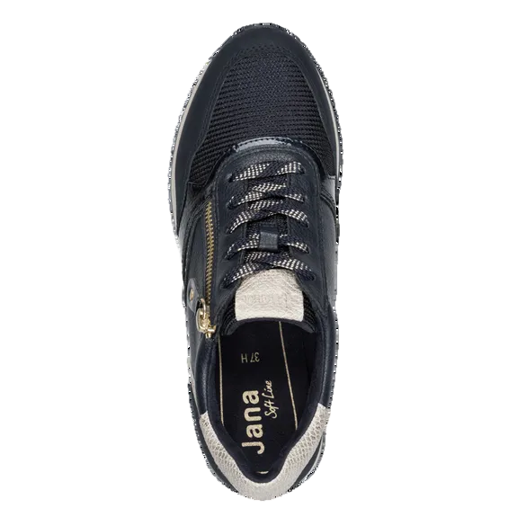 Jana Womens Trainer 8-23774-43 Navy