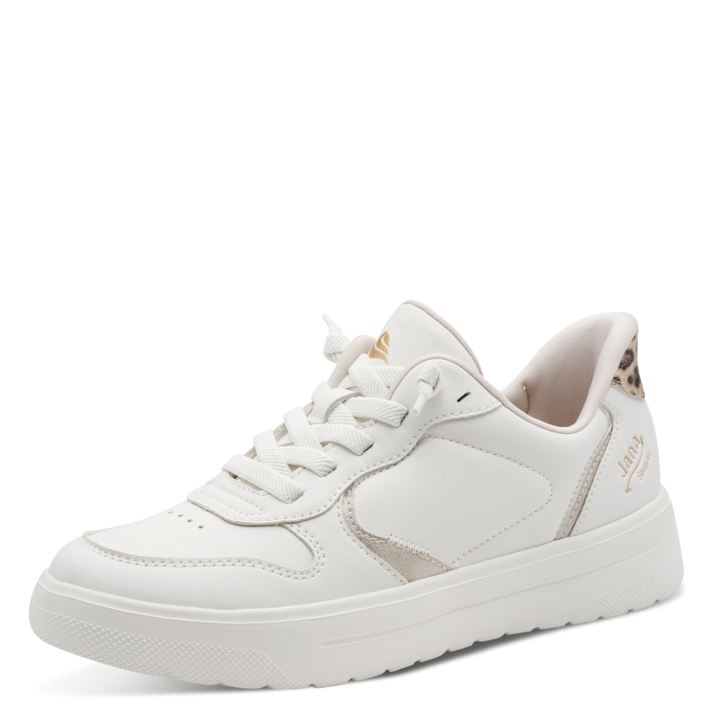 Jana Womens Trainer 8-23779-46 Offwhite Comb
