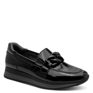 Jana Womens Shoe 24766 Black Patent