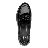 Jana Womens Shoe 24766 Black Patent