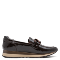 Jana Womens Shoe 24766 Mocca Patent