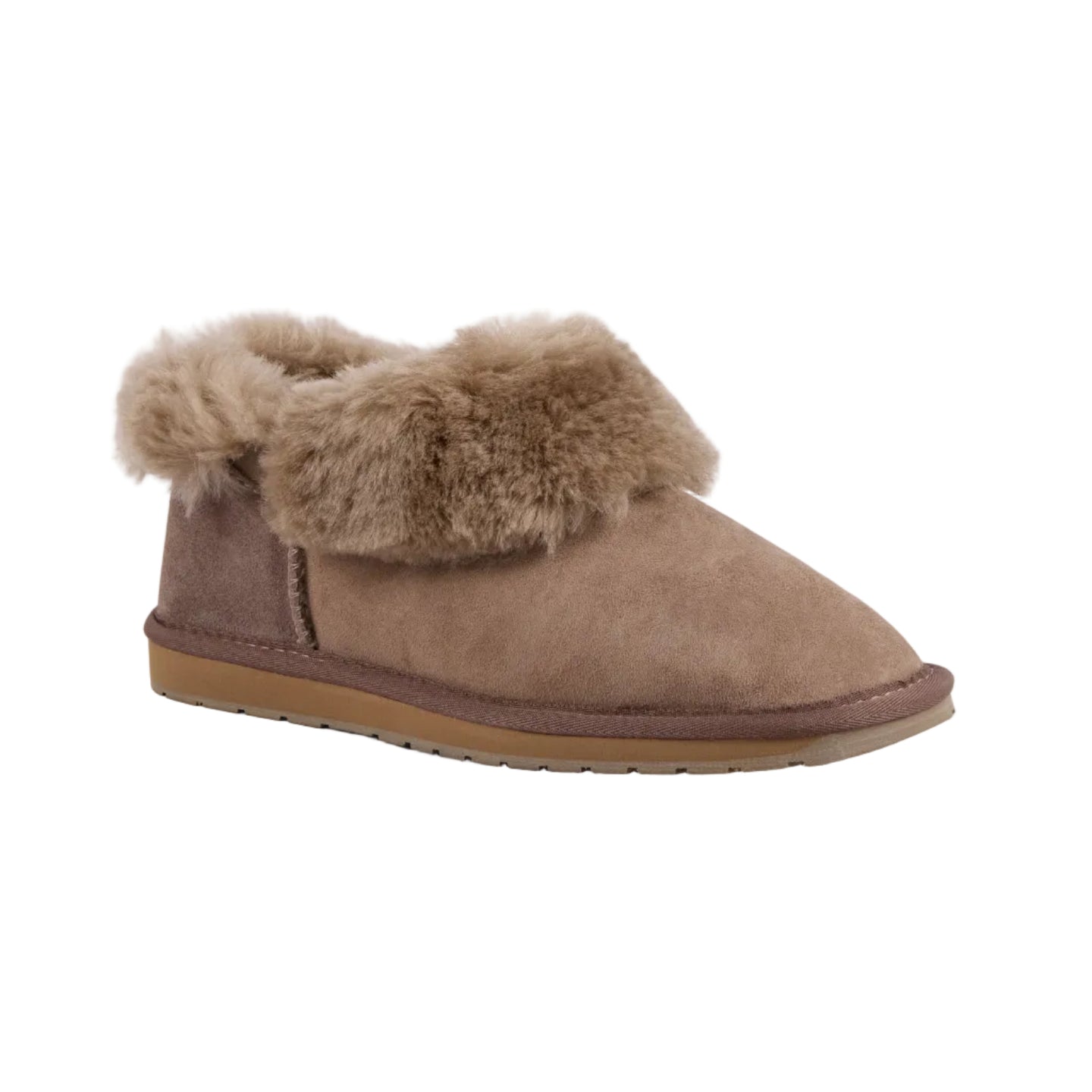 EMU women's Platinum Mintaro slipper in mushroom