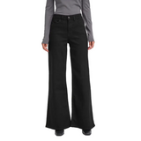 Ichi Womens Jean IHTwiggy Wide Black