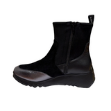Wonders Womens Boot E-6782 Plomo/Black