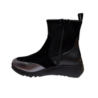 Wonders Womens Boot E-6782 Plomo/Black