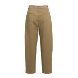 YAYA Womens Trouser Woven Straight Leg Sean Details Teak Brown