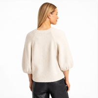 YAYA Knitwear Jumper Off White Melange