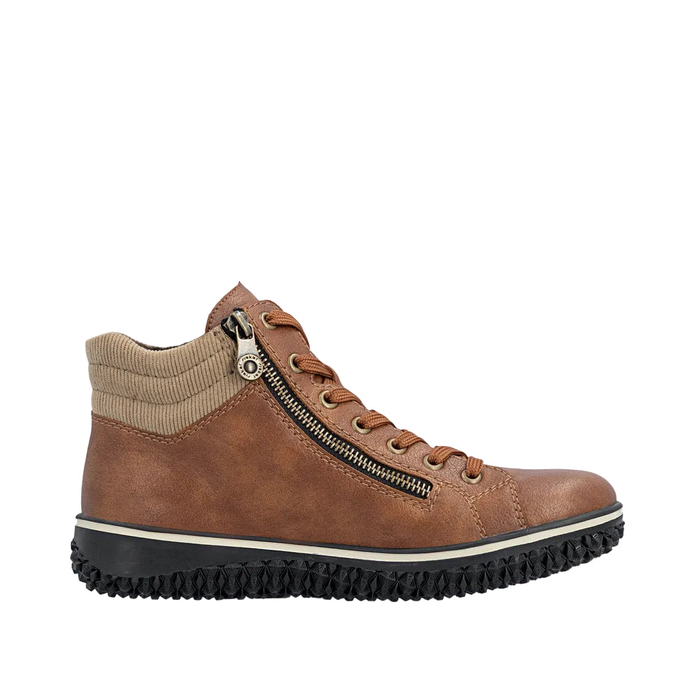 Rieker women's brown waterproof ankle boot