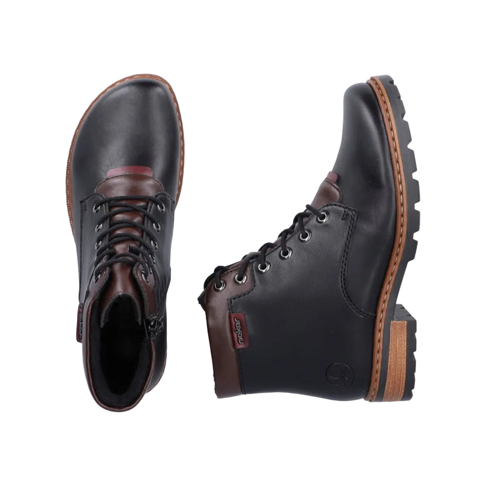 Rieker Womens Boot Z9340 Black