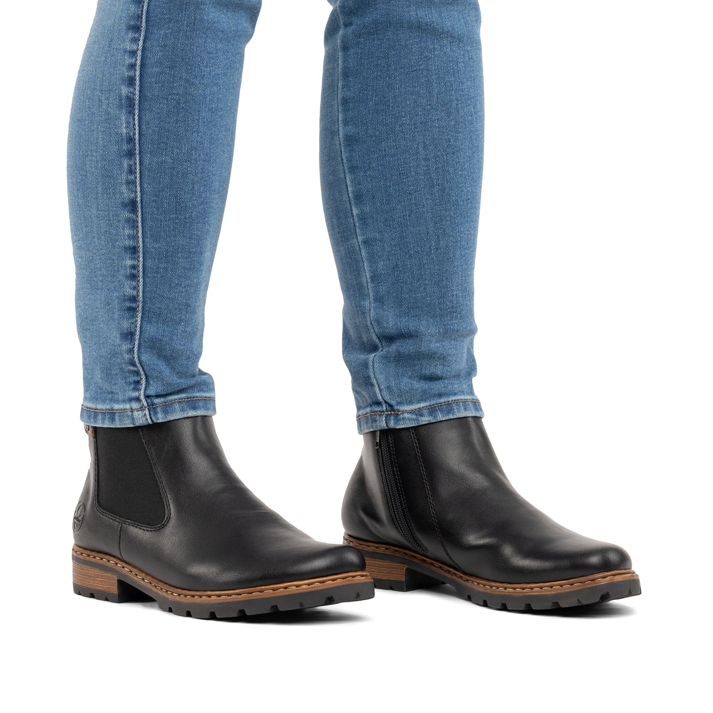 Rieker Womens Boot Z9354 Schwarz