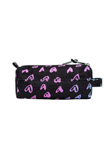 Hype Scribble Heart Pink Crest Pencil Case