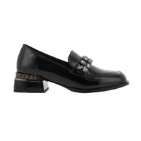 Zanni & Co Womens Loafer Tongling Ink Patent