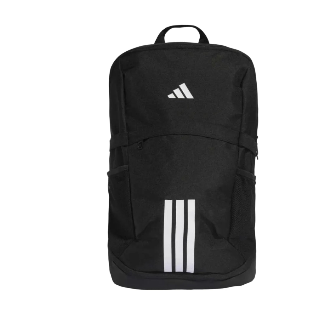 Adidas men's black and white mesh accessory with zip