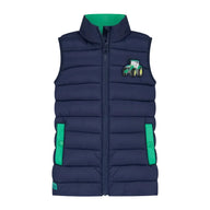Lighthouse Boys Gilet Abel Green Tractor