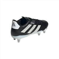 Adidas Kakari men's black soft-ground rugby boots