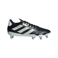 Adidas Kakari men's black soft-ground rugby boots