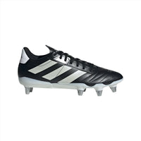 Adidas Kakari men's black soft-ground rugby boots