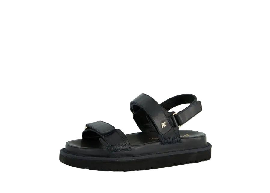 Paul Green Womens Sandal 6175 Soft Calf Black