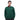 Tommy Jeans men's velvet green relaxed branded collar quarter-zip top