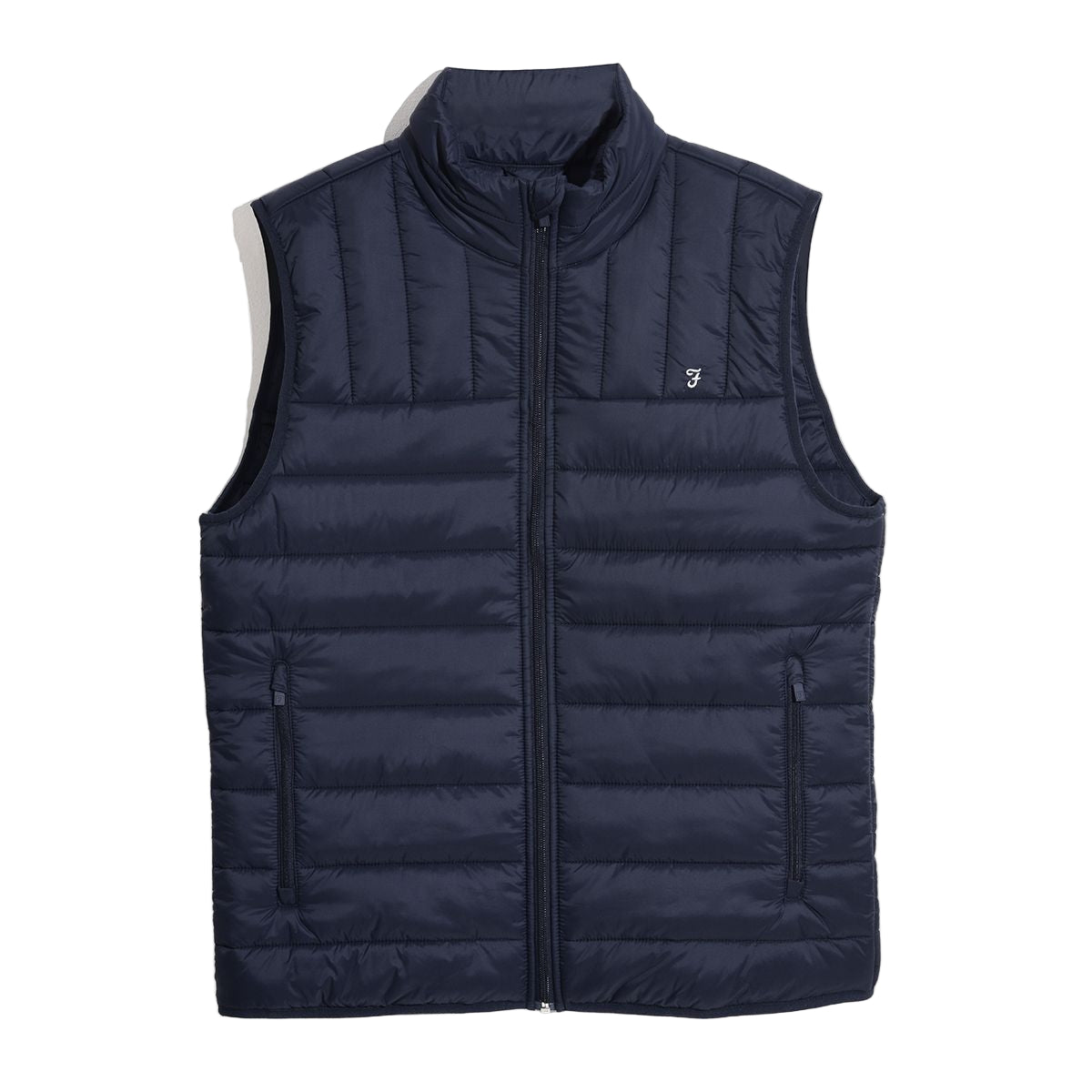 Farah Mens Gilet Classic Arsenal Wadded True Navy